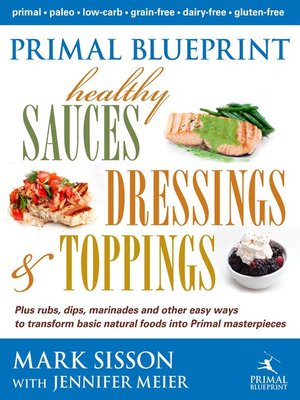 cover image of Primal Blueprint Healthy Sauces, Dressings, and Toppings